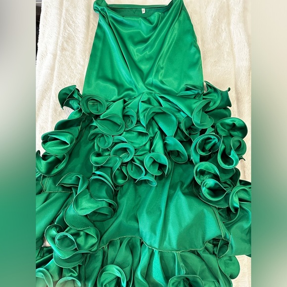 Birrin Green Dress - Picture 4 of 7